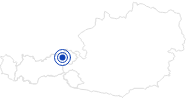 Therme/Bad Moorstrandbad Kirchbichl in der Ferienregion Hohe Salve: Position auf der Karte