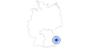 Therme/Bad Freibad Gramming (Haselbach - Tiefenbach) im Passauer Land: Position auf der Karte
