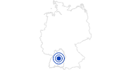 Therme/Bad Fildorado Filderstadt in der Region Stuttgart: Position auf der Karte