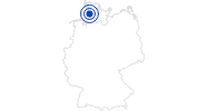 Therme/Bad Meerzeit Büsum an der Nordsee (Schleswig-Holstein): Position auf der Karte
