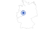 Therme/Bad Westfalen-Therme im Teutoburger Wald: Position auf der Karte