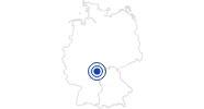 Therme/Bad Saaletalbad Hammelburg in der Rhön: Position auf der Karte