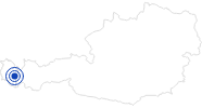 Therme/Bad Almwasserpark in Klösterle am Arlberg: Position auf der Karte