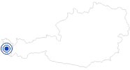 Therme/Bad Val Blu Freizeitbad in Bludenz in der Alpenregion Bludenz: Position auf der Karte