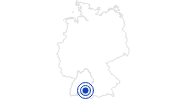 Webcam Bad Schussenried (Alpenblick) in Oberschwaben: Position auf der Karte