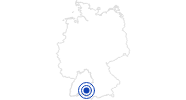 Therme/Bad Adelindis Therme Bad Buchau am Federsee in Oberschwaben: Position auf der Karte