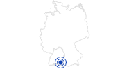 Webcam Storchennest Bad Waldsee in Oberschwaben: Position auf der Karte