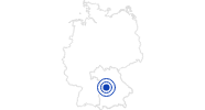 Therme/Bad Altmühltherme Treuchtlingen im Naturpark Altmühltal: Position auf der Karte