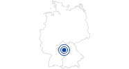 Therme/Bad Franken-Therme in Bad Windsheim im Steigerwald: Position auf der Karte
