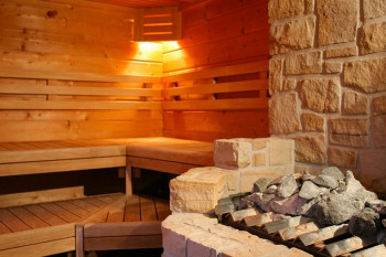 Sauna is healthy for body and mind