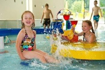 Fun in the children's pool world