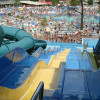 A total of five water slides can be found here.