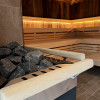 The high temperatures of the ﬁnnish sauna strengthen the immune system.