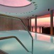 Floating pool of the Fontane Therme