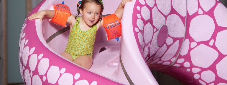 Fun at the kids' area.