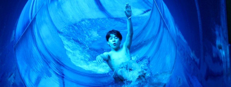 Black-Hole is one of two water slides that guarantee fun and action.