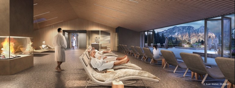 After enjoying the various wellness offerings, you can relax in the different relaxation rooms.