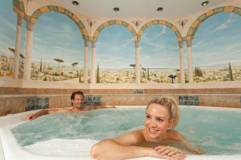 The Alhambra whirlpool in the sauna world.