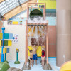 Water playground with adventure factor