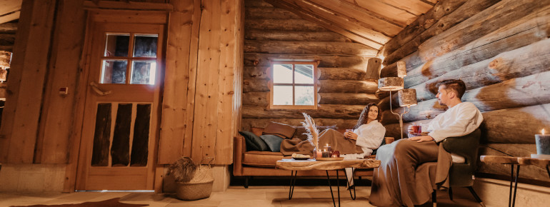 In the fireplace room you can enjoy the chinterning fire.