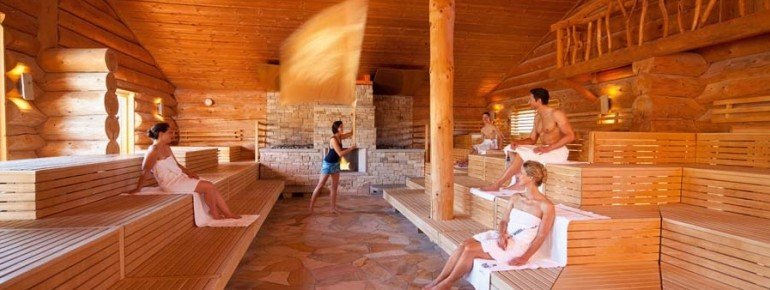 Sauna paradise.
