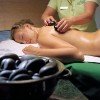 Treat yourself to a hot stone massage.