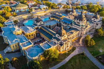 The Széchenyi Thermal Bath is one of the most traditional bathhouses in Budapest.