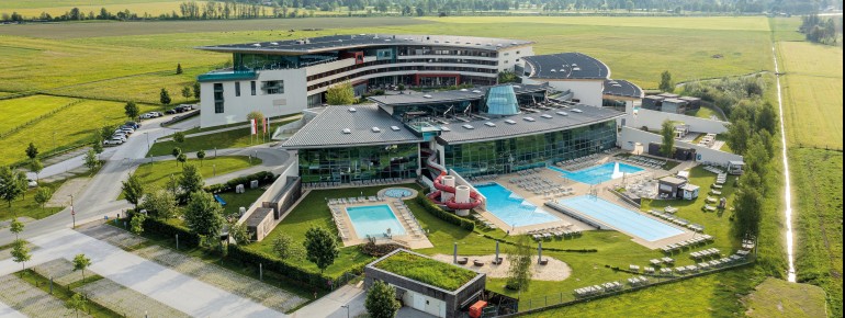 The Tauern SPA is located just outside Kaprun.