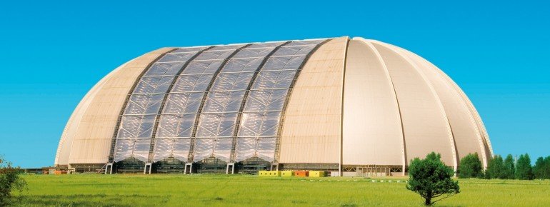 Tropical Islands is located within the largest self-supporting hall in the world!