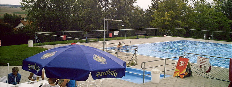 Idylle pur im Freibad Puchhausen