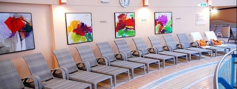 Relaxen auf der Liege