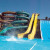 Der Wasserpark ist ein Rutschenparadies