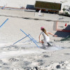 Skifahren im Sommer wird dir dank 30 Millionen Tonnen Quarzsand ermöglicht.