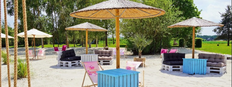 Der Sunshine Beach bietet Mallorca feelings mitten in Deggendorf.