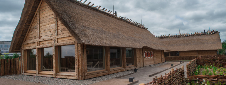 Im Sauna-Wikingerdorf hast du drei Saunen zur Auswahl.