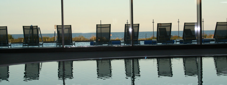 Vom Entdeckerbad Damp hast du einen tollen Ausblick auf die Ostsee.
