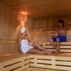Entspannung in der Finnischen Sauna