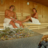 Sauna mit Kräuter