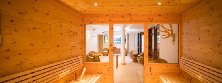 Die Saunawelt der Wasserwelt Amadé hat einiges zu bieten.