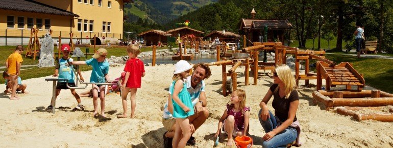 Der Abenteuerspielplatz lässt Kinderherzen höher schlagen.