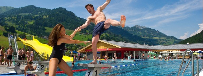 Abkühlung an heißen Sommertagen.