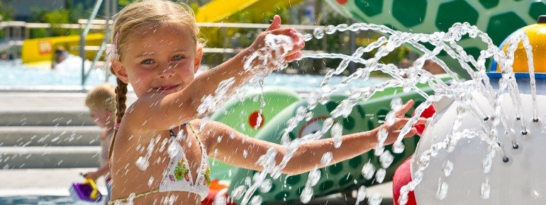 Auch kleine Wasserratten kommen auf ihre Kosten.
