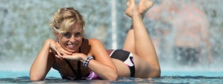 Entspannung pur im Freibad Reit im Winkl