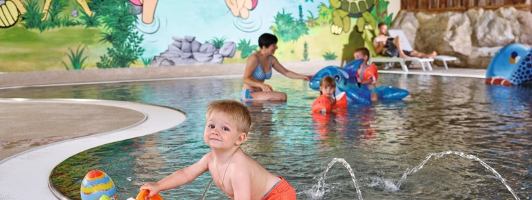 Auch die kleinen Besucher haben ihren eigenen Bereich in der Freizeit Arena.