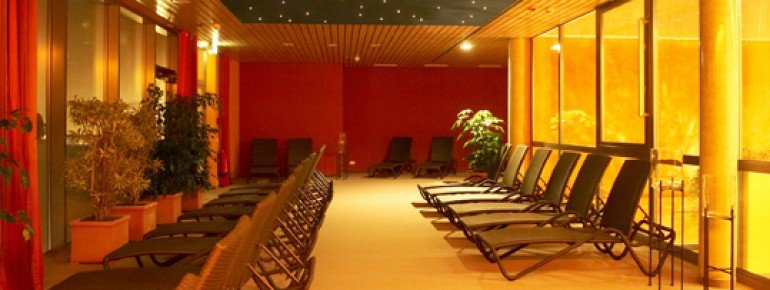 Ruhebereich in der Saunalandschaft