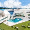 Einzigartig ist die Architektur der Kärnten Therme. Auf 11.000 Quadratmeter erwartet Besucher eine moderne Erlebniswelt.