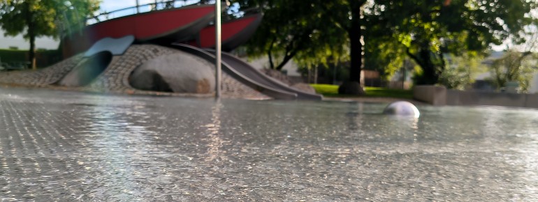 Planschbecken im Freibad
