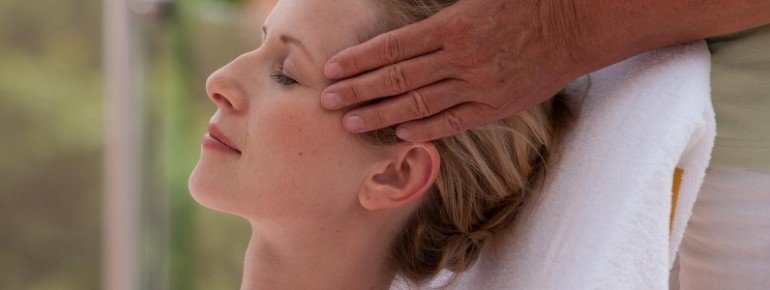 Entspannung pur bei der Gesichtsmassage