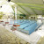 Das 25 Meter lange Becken im Innenbereich bietet genügend Platz für Sportschwimmer.