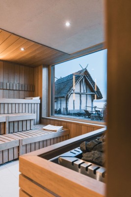 Ob Bio- oder Finnische Sauna – hier kommst du bei jedem Aufguss zur Ruhe.